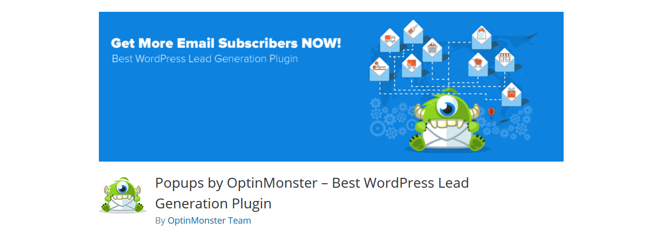 optinMonster email marketing plugin