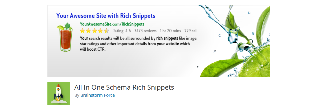 All in One Schema.org Rich Snippet
