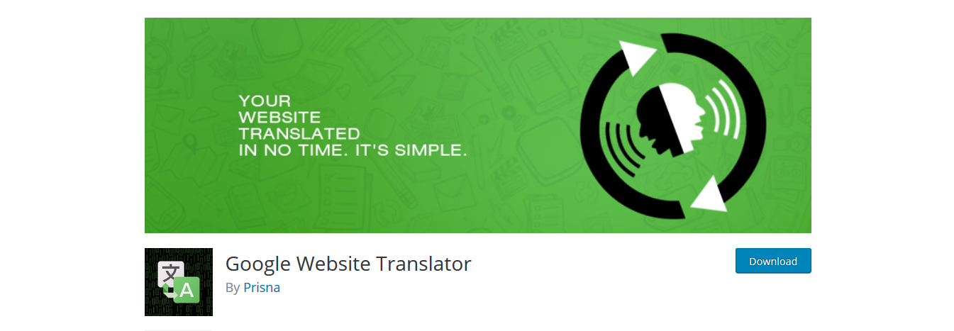 Google Website Translator