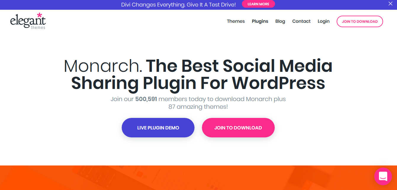 Monarch social media plugin