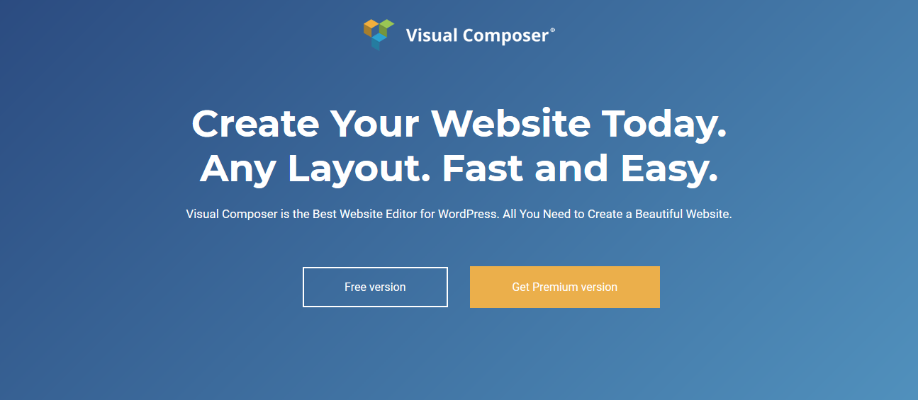 Visual Composer page builder plugin