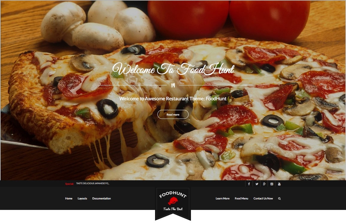 The best Free Food WordPress Themes For Restaurants, Cafes, Recipes, & Food Blogs 1