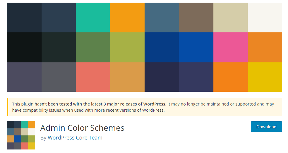 Change the Admin Color Scheme in WordPress 1
