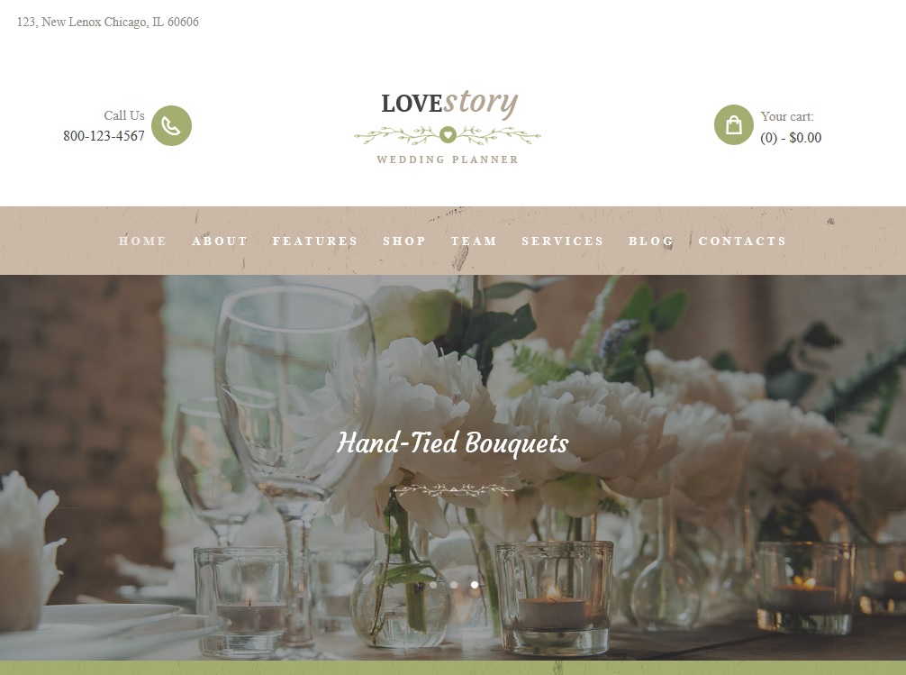 The best flower shop WordPress themes 2021 3